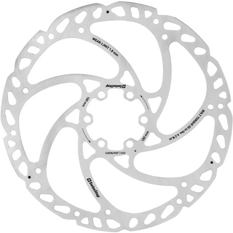 SwissStop Catalyst One DISC Scheibe 220mm, 6-Loch, 1.95mm 1 SwissStop Catalyst One DISC Scheibe 220mm, 6-Loch, 1.95mm