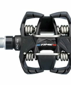 TIME SPORT TIME ATAC MX 6 Enduro Pedal, Grey French Edition, Inkl. ATAC Cleats