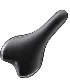 Velo Sattel Voam Swish 148x275mm, Stahl, Kuststoff, Schwarz