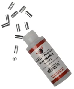 Wheels Manufacturing Endh&uuml;lsen 5mm, Silber, Ungedichtet, 50 Stk.